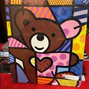 Britto teddy Bear photo album
